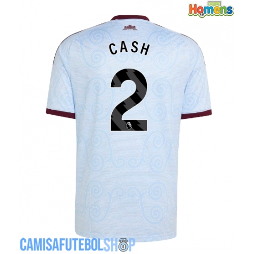 Camisa de time de futebol Aston Villa Matty Cash #2 Replicas 3º Equipamento 2026-27 Manga Curta